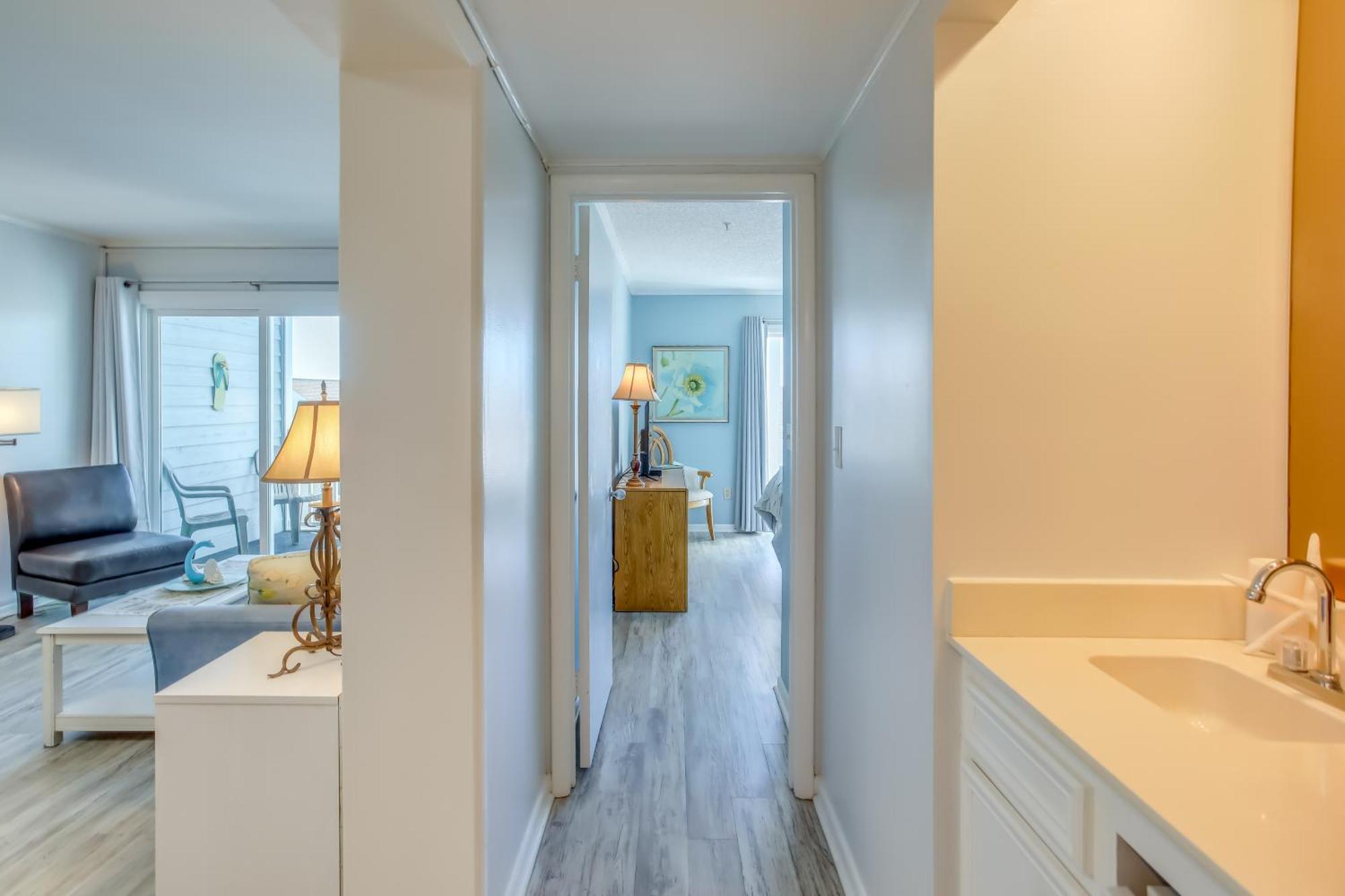 Myrtle Beach Condo - Steps To Ocean And Apache Pier! מראה חיצוני תמונה