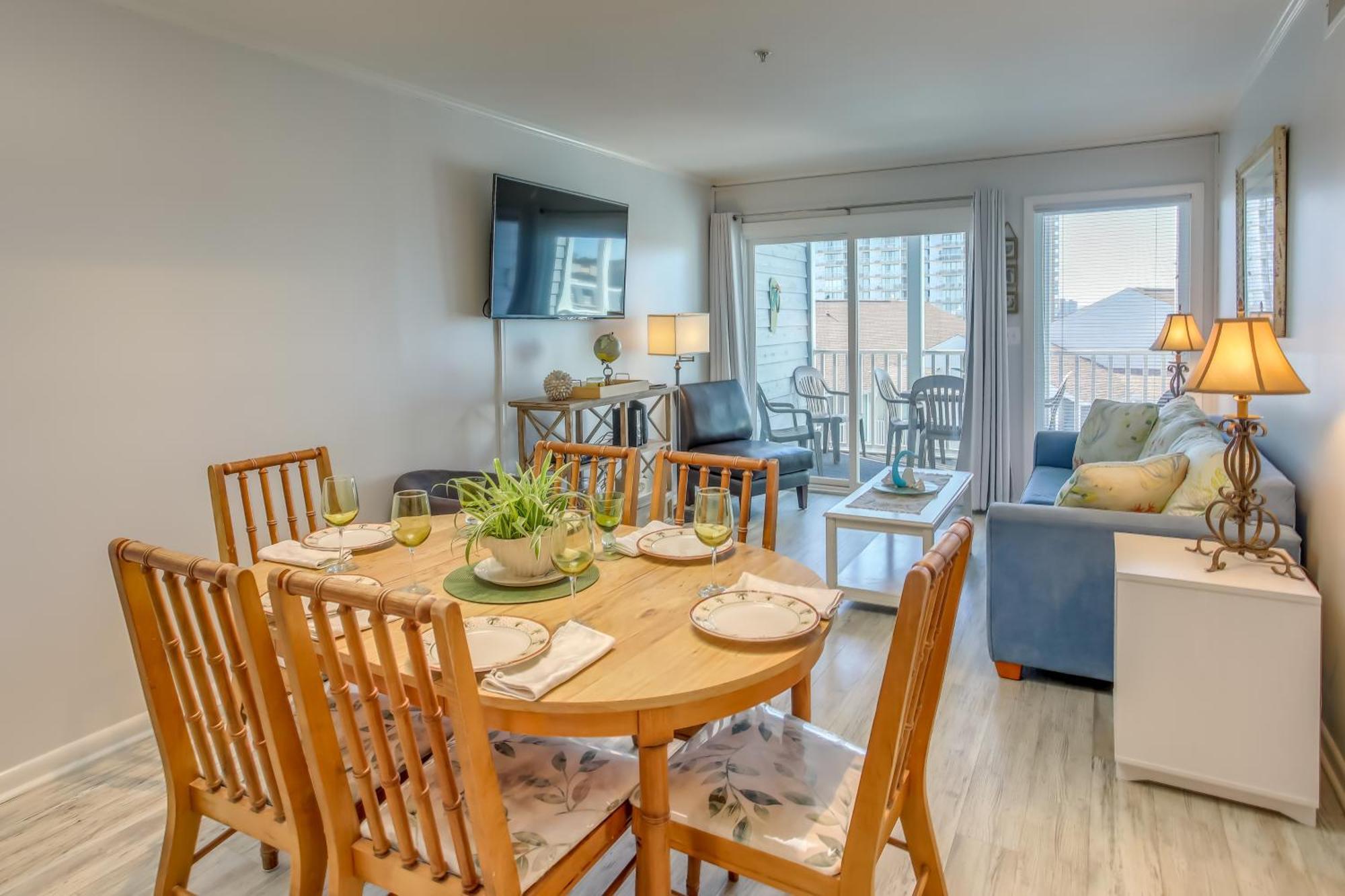 Myrtle Beach Condo - Steps To Ocean And Apache Pier! מראה חיצוני תמונה