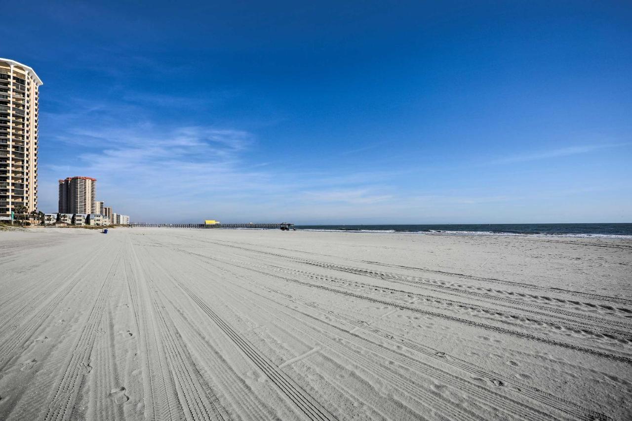 Myrtle Beach Condo - Steps To Ocean And Apache Pier! מראה חיצוני תמונה